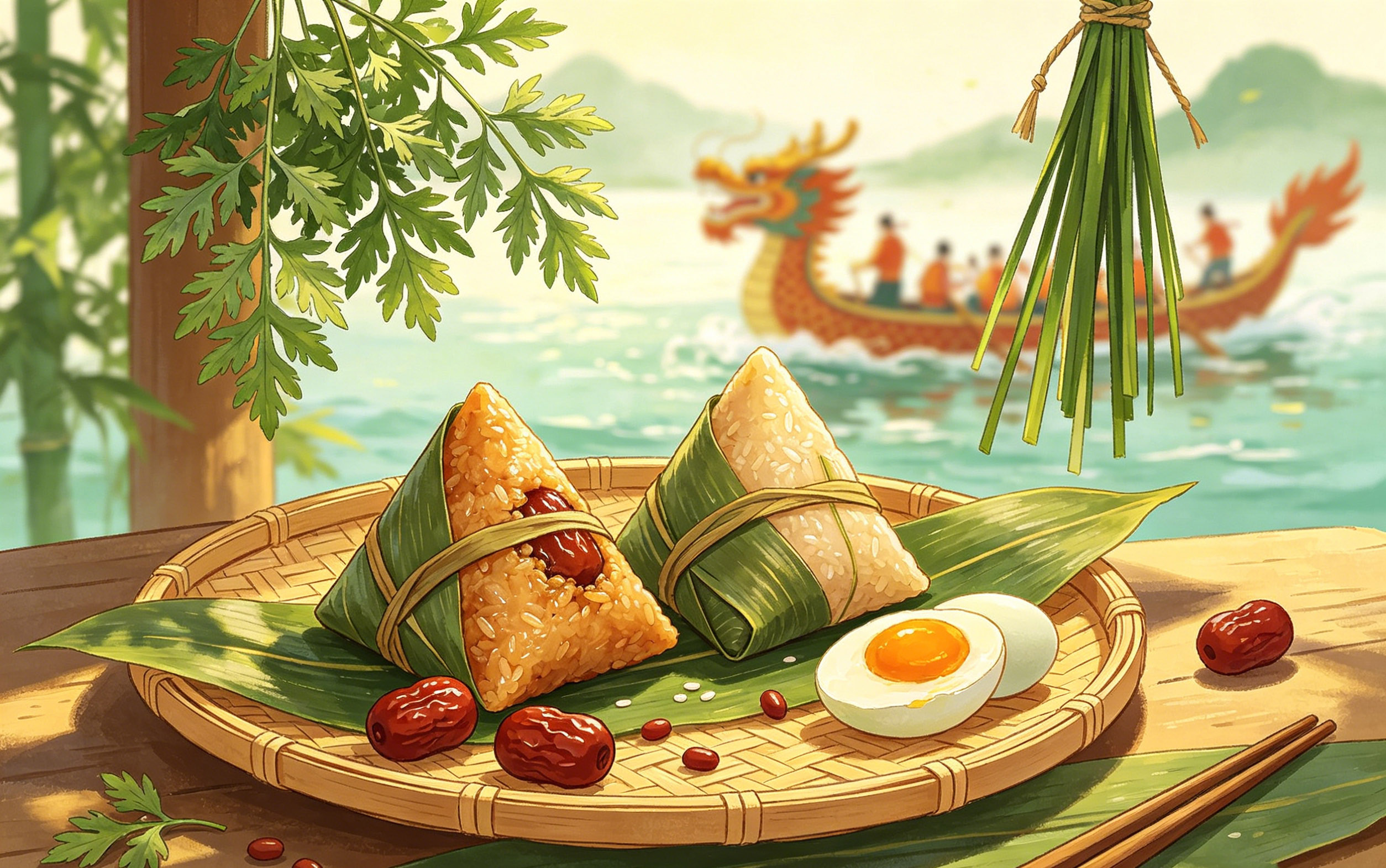 6a33aa8c7c513 Fragrant Zongzi Greets the Dragon Boat Festival, United Hearts Embark on a New Journey